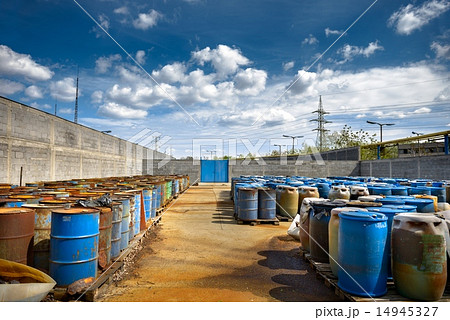 Several barrels of toxic waste Several barrels of toxic waste 14945327