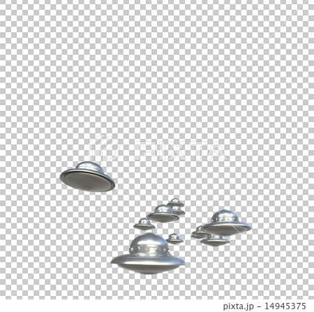 Unidentified Flying Object Flying Ufo Stock Illustration