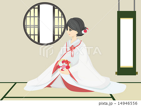 白無垢と和室 白無垢と和室 14946556