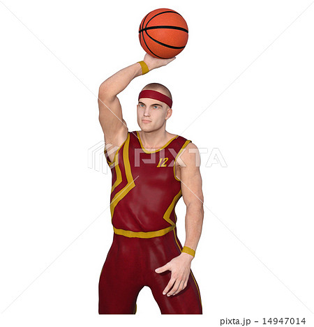 バスケットボール選手のイラスト素材