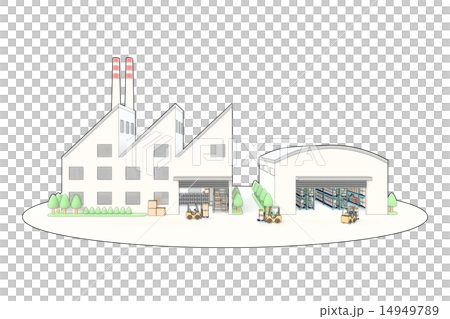 工場と倉庫 14949789