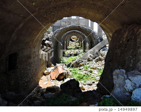 北大東島燐鉱石貯蔵庫跡 北大東島燐鉱石貯蔵庫跡 14949897