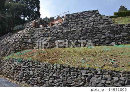 八王子城 御主殿石垣 八王子城 御主殿石垣 14951006