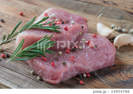 Two pieces of pork Two pieces of pork 14954766