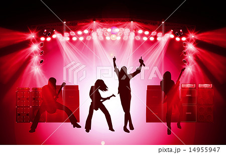 メタルのライブステージ 14955947