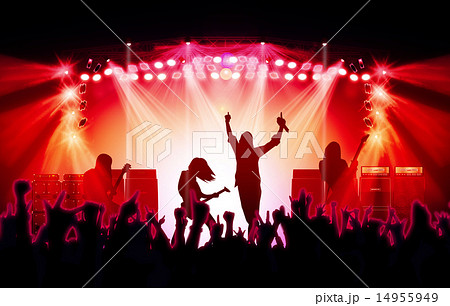 メタルのライブステージ メタルのライブステージ 14955949
