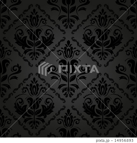 Damask Seamless Vector Pattern. Orient Background 14956893