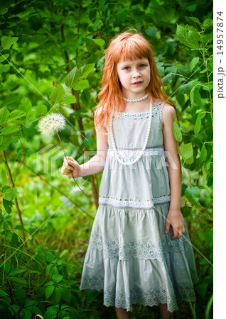 Little girl in the park Little girl in the park 14957874