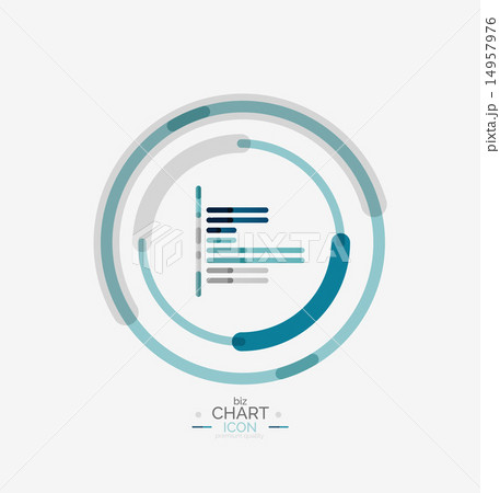 Line graph, chart icon 14957976