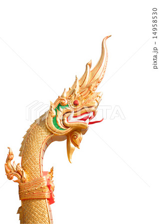 King of Naga in Temple of Thailand 14958530