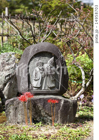 安曇野の道祖神 14958703