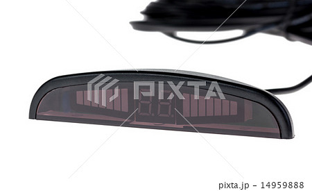 Remote display car parking sensor isolated Remote display car parking sensor isolated 14959888