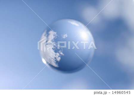 球に写った空（地球イメージ） 14960545