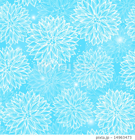 Seamless pattern with flowers Dahlia. Seamless pattern with flowers Dahlia. 14963473