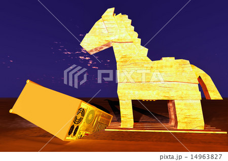 Trojan horse and computer 14963827