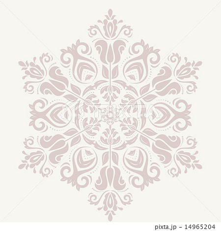 Damask Vector Pattern. Orient Background 14965204