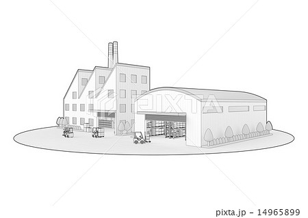 工場と倉庫 工場と倉庫 14965899