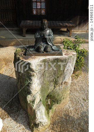 有馬　念仏寺の少年法然上人像 14966311