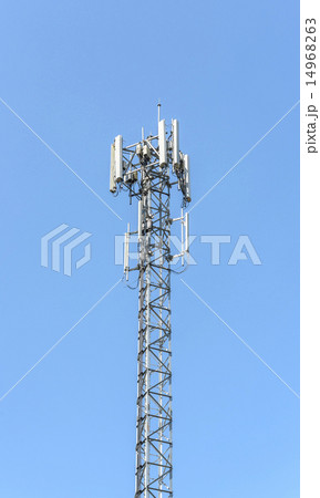 Antennas of cellular systems with blue sky 14968263