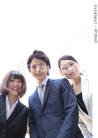 ビジネスマン　ビジネスウーマン 14968543