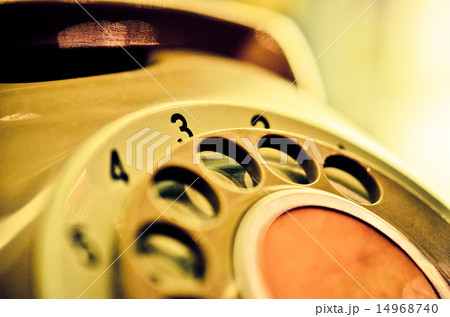 Vintage Phone Dial. Photographed in the studio.  14968740