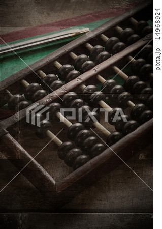 Accountants era before digital system. classic Accountants era before digital system. classic 14968924
