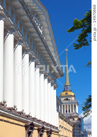 Russia. St. Petersburg. A view of the Admiralty 14970666