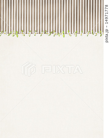 ナチュラル背景 布 花のイラスト素材 14971778 Pixta
