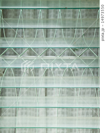 An opened glass shutter window 14973550