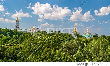 View of Kiev Pechersk Lavra View of Kiev Pechersk Lavra 14973790