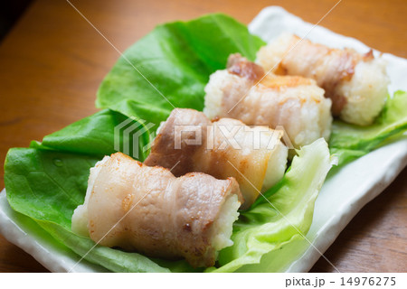 肉巻きおにぎり 14976275