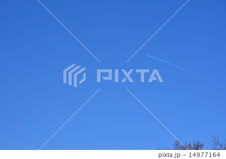 飛行機雲 14977164