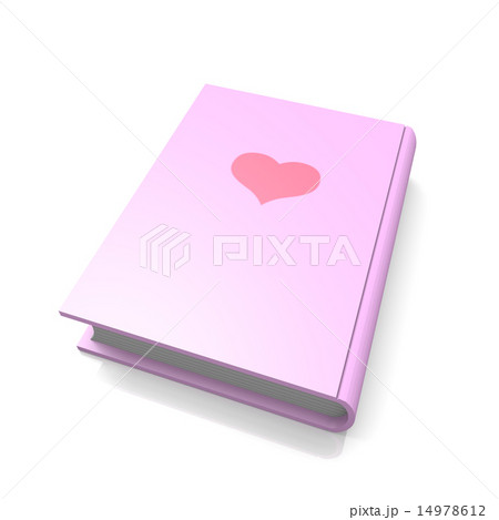 ハートの本のイラスト素材 [14978612] - PIXTA
