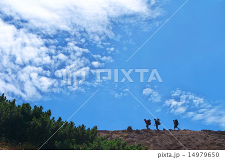 雲の平へ向かって 14979650