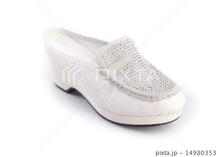 shoes, ladies shoes on background. 14980353