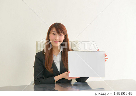 ビジネスウーマン　スケッチボード 14980549