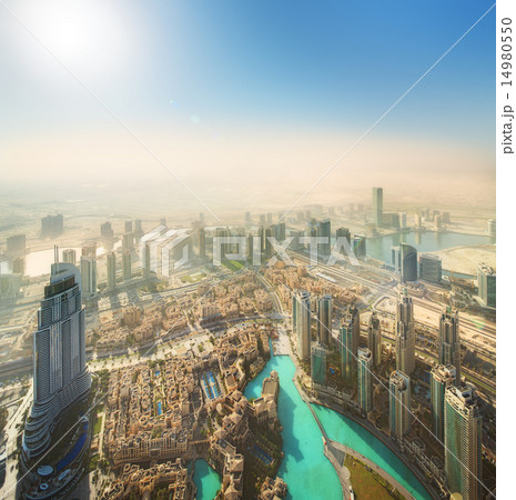 View at Sheikh Zayed Road skyscrapers 14980550