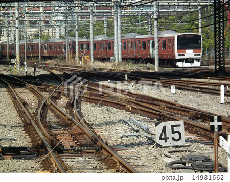 山手線　E231系　外回り　大崎駅 14981662