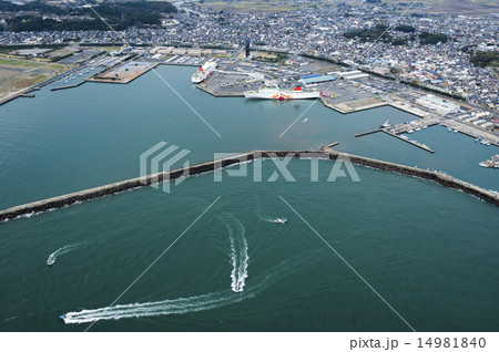 空撮　大洗港 14981840