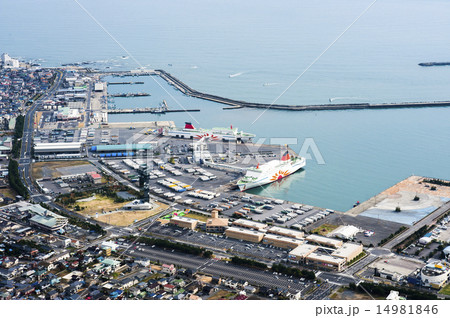 空撮　大洗港 14981846