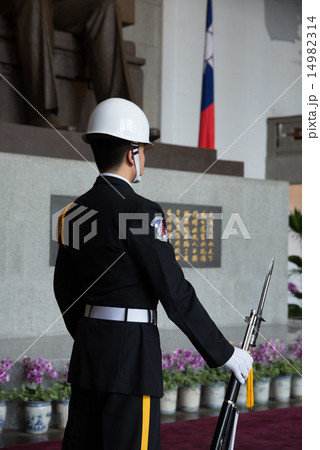 国父記念館　衛兵 14982314
