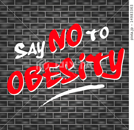 no obesity graffiti 14983363