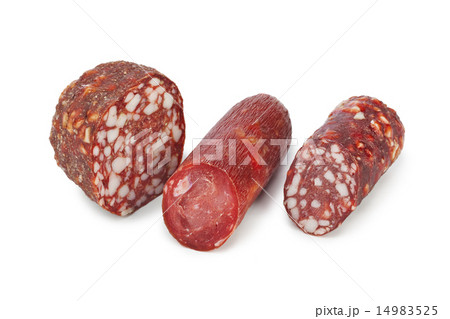 Piece of sausage 14983525