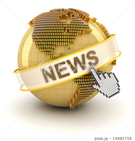 Finanical news concept, 3d render 14985758