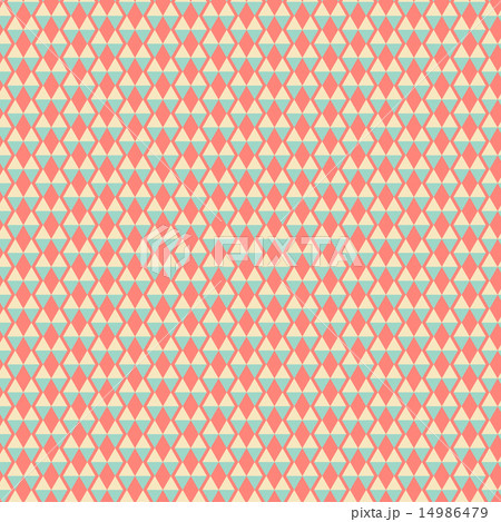 Seamless pattern Geometric texture Abstract background Endless texture Vintage retro wallpaper texti 14986479