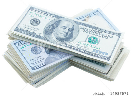 thre piles of dollars money thre piles of dollars money 14987671