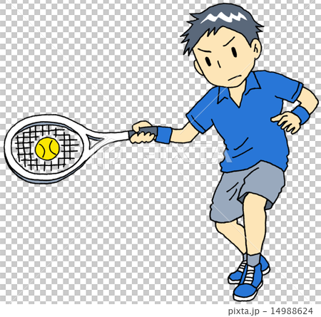 テニス　男性 14988624