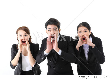 man woman calling hand on face man woman calling hand on face 14989539