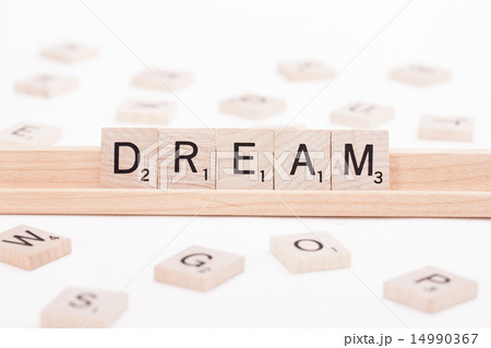 スクラブル文字：DREAM 14990367