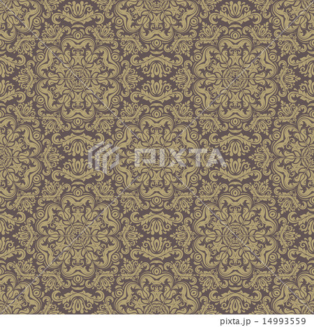 Damask Seamless Vector Pattern 14993559